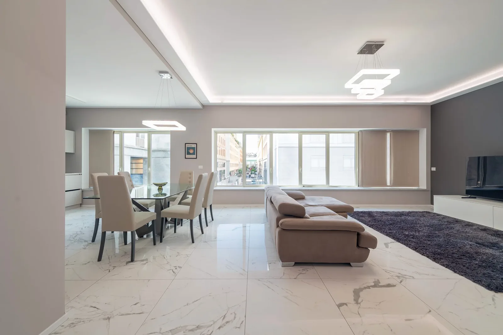 Urban Marble Suite - overview of the luxury residence in central Turin