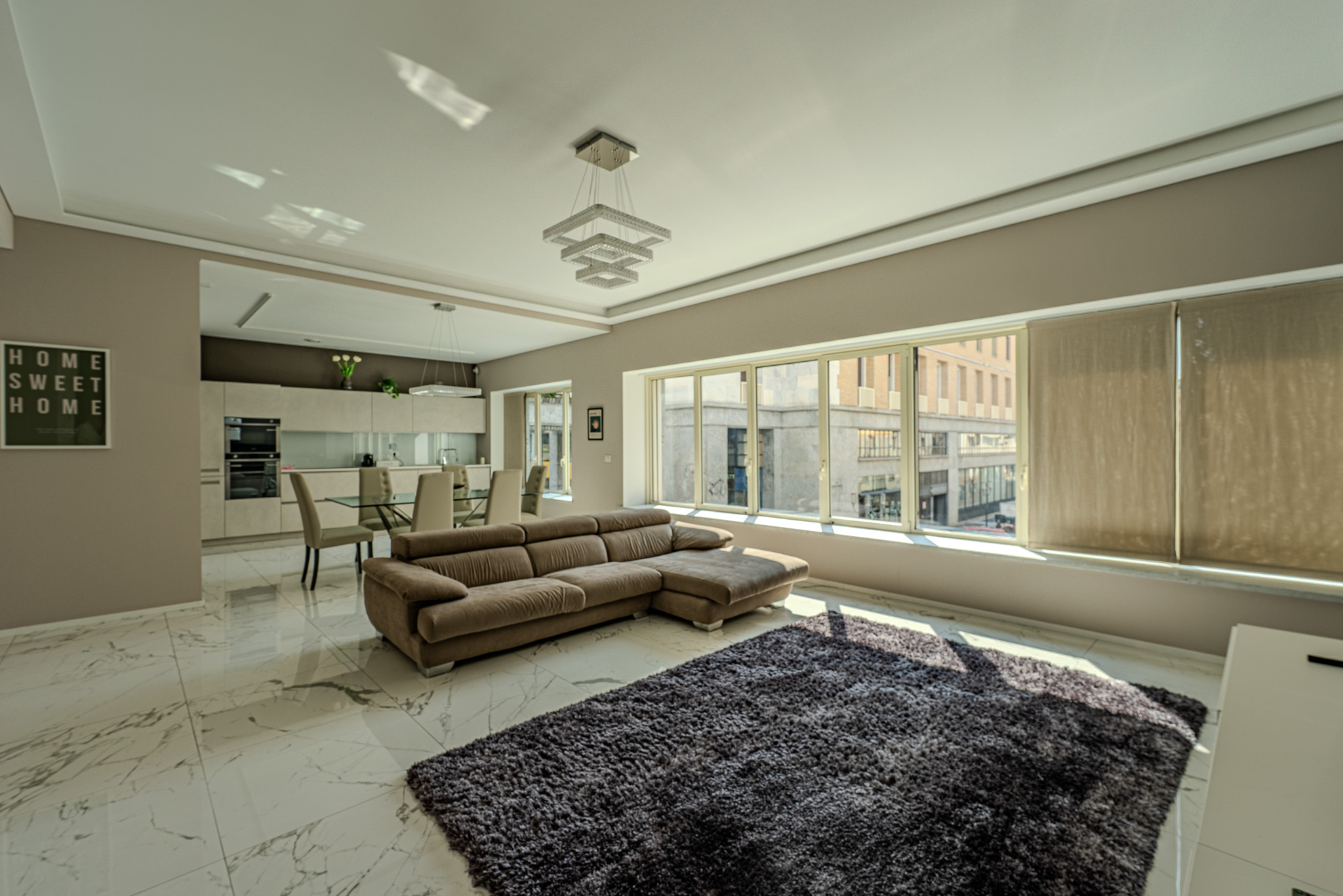 Urban Marble Suite - vista tetti