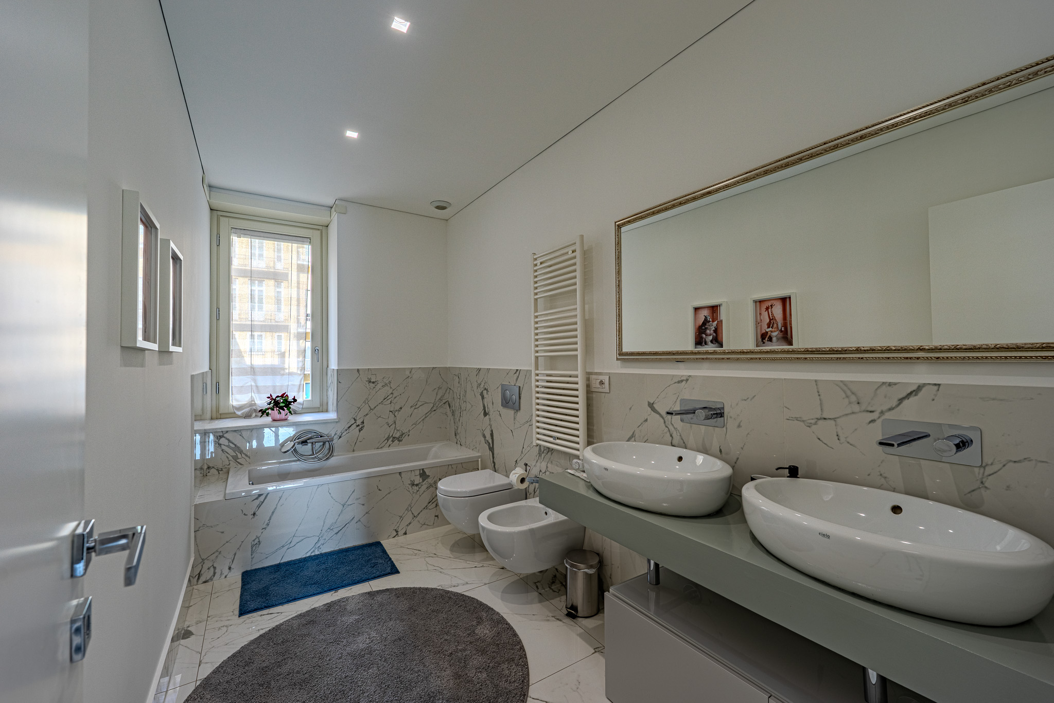 Urban Marble Suite - vista tetti