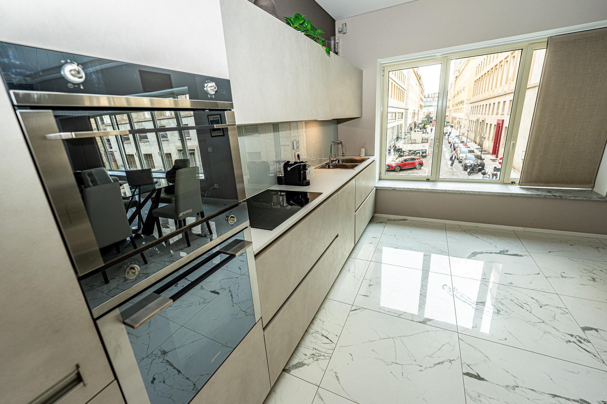 Urban Marble Suite - vista tetti