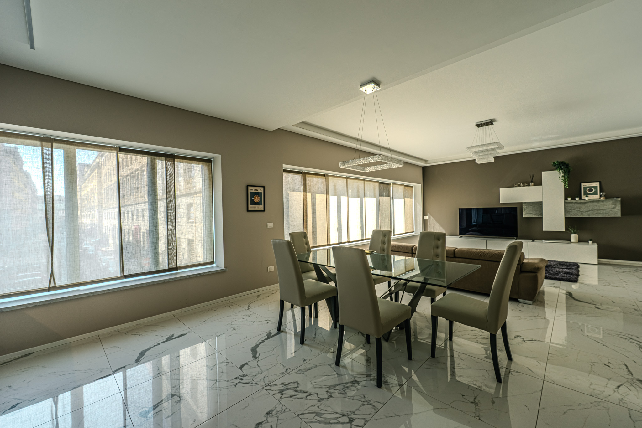 Urban Marble Suite - vista tetti